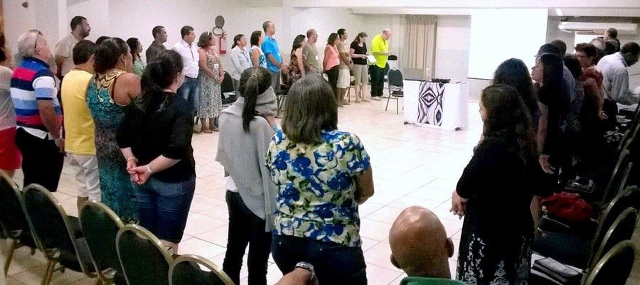 Twenty-six married couples involved in the leadership of a dozen congregations spent the weekend studying how to have a closer walk with God. 